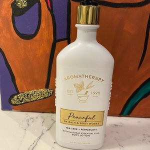 NWT Bath and Body Works Aromatherapy Peaceful Body Lotion